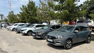 Lada Vesta Sw Cros Lada Xray Largus Niva Trevl Zaz forza Samara narxlari Toshkent Sergeli moshina [upl. by Donelle]