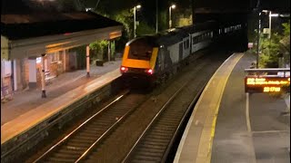 Intercity 125 I7C Class 43 43034 amp 43183 pass Aberdour Station [upl. by Jocelyn937]