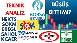 BORSA YORUMLARI  HEKTAŞ HİSSE  ŞOK MARKET HİSSE YORUMLARI  EREĞLİ HİSSE  SAHOL  KCAER HİSSE [upl. by Cordy]