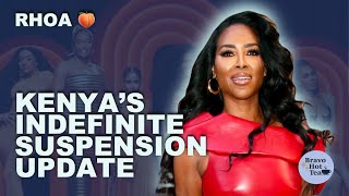 RHOA 🍑 Kenya Moores Indefinite SUSPENSION from Real Housewives of Atlantabravotv rhoa kenyamoore [upl. by Siegler]