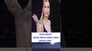 Şarkı Falım Sakızından çalıntı çıktı 😅  İrem Derici komeditcom iremderici oğuzhanuğur shorts [upl. by Coward]