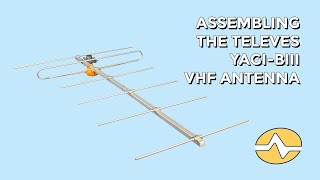 How to Assemble the Televes 106501 Yagi BIII Antenna [upl. by Uhsoj]