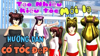 Hướng Dẫn 44 Tạo kiểu tóc đẹp như bản Trung sakura school simulator Tiểu Linh fl [upl. by Hcardahs376]