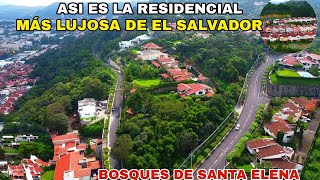 ASI ES LA RESIDENCIAL MÁS LUJOSA DE EL SALVADOR [upl. by Calvin]