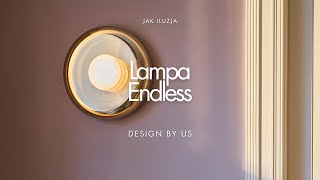 Lampa która światłem tworzy iluzję  Endless Design By Us [upl. by Noseimaj]