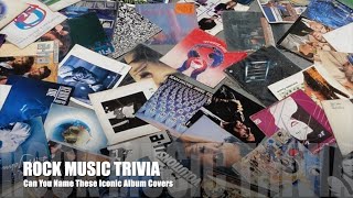 Rock Music Trivia  Name These Artists By Their Iconic Album Covers  Keep track of your score [upl. by Galer]