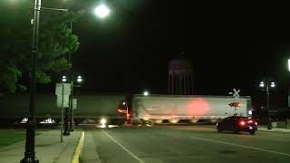 BNSF 6689 West at Wadena MN [upl. by Jordison879]