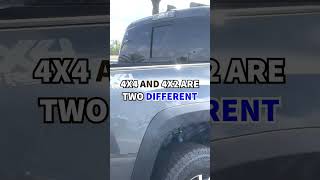 Expert Explains The 4x2 vs 4x4 Difference on a Toyota tacoma fyp [upl. by Lanoil]