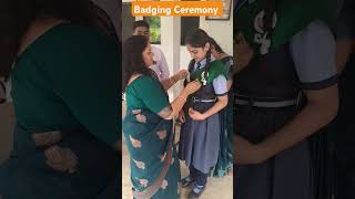 Badging Ceremony  Aditi Anjane  OathTaking Day of Student Council  Sunrise HS School Timarni [upl. by Lupe]