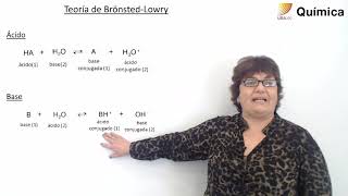 76 QuímicaTeoría de Bronsted  Lowry y autoionización del agua [upl. by Rosalia]