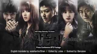 Yoon Sang Hyun 尹相鉉 ユン・サンヒョン  quotGabdong  Gap Dongquot 갑동이 Presscon BTS 20140410 Engsubbed [upl. by Takara]