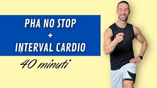 WORKOUT 40 MINUTI NO STOP [upl. by Bathilda]