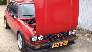 My Alfasud 15 Ti QV Boxer Sound [upl. by Iglesias200]