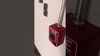 Notifier NFW100x New Installation Fire Alarm Test with Voice EVAC [upl. by Keverne]