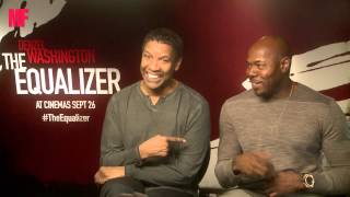 The Equalizer  Denzel Washington and Antoine Fuqua interview 2014 [upl. by Boak]