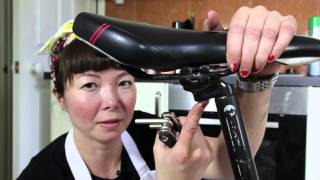 How To Adjust Saddle Height and Angle [upl. by Carri]