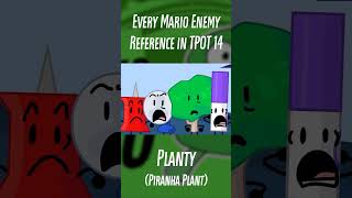 Every Mario Enemy Reference in TPOT 14 shorts bfdi tpot intro jacknjellify [upl. by Lodge154]