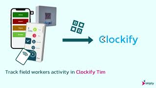 Clockify Timesheet Track Field Workers Activities with Ubiqod [upl. by Atinod]