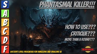 PHANTASMAL KILLER How To Use And What Changed From Previous Editions of Dungeons and Dragons [upl. by Ayikal]