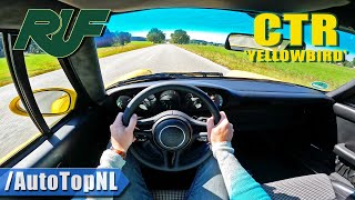 710HP RUF CTR Yellowbird POV Test Drive by AutoTopNL [upl. by Aynav]