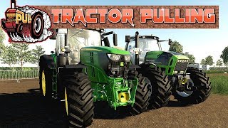 LS19 Tractor Pulling Deutz x720 vs John Deere R6230 Trecker Treck Simulator [upl. by Wallache]