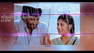 Mazhaiye Mazhaiye  Lyric Song  Na Muthukumar  Eeram  Aadhi [upl. by Rammus796]