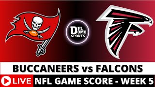 TAMPA BAY BUCCANEERS VS ATLANTA FALCONS LIVE 🏈 NFL Game Score PlaybyPlay Week 5  OCT 3 2024 [upl. by Madison]