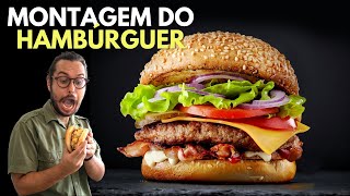 🍔 Como Montar Hambúrguer Artesanal do JEITO CERTO [upl. by Lig]