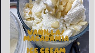 Easy Vanilla amp Macadamia keto Ice cream🍦 [upl. by Darci334]