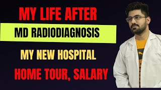 My life after MD RADIODIAGNOSIS  New hospital joining drkaushik neetmotivation mbbs md [upl. by Tanberg458]