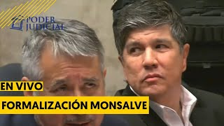 EN VIVO Audiencia de formalización de Manuel Monsalve imputado como autor de delitos sexuales [upl. by Trever]