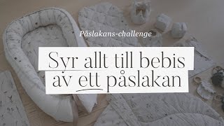 Hur många Babysaker kan jag sy av ETT påslakan [upl. by Constantine]