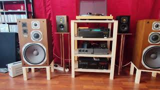 Yamaha NS 690II  Marantz cd80  cyurs two and psx  Monitor Audio ET500  Denon dl 103 [upl. by Halland]