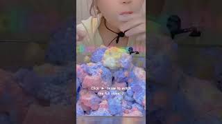 Powdery Fluffy Colorful Ice Asmr [upl. by Elburt]