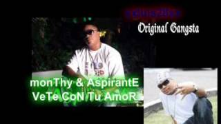 aspirante ft monthy  vete con tu amor [upl. by Ful]