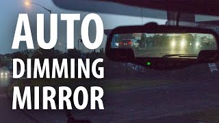 How to Upgrade to an autodimming rear view mirror [upl. by Ranite72]