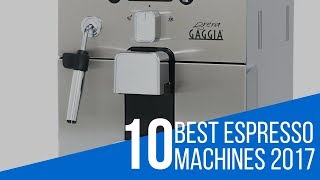 10 Best Espresso Machine Review [upl. by Abert]