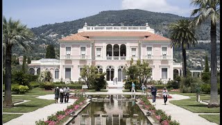 Rothschild Mansion Garden Tour in French Riviera Near Monaco [upl. by Lindell45]