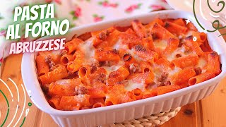 PASTA AL FORNO ABRUZZESE  Sugo con le Pallottine di Lorenzo in cucina [upl. by Oznole]