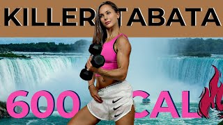 50MIN INTENSE FAT KILLER TABATA WORKOUT  ABS lose weight fast build lean muscle burn belly fat [upl. by Ablem148]