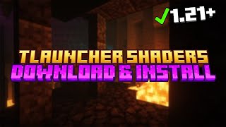 How To Install Shaders in Tlauncher 121  Get Shaders in Tlauncher for Free 2024 [upl. by Ynneg]