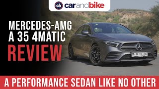 2021 MercedesAMG A35 Review  carandbike [upl. by Garner329]