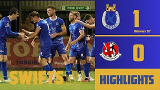 EXTENDED HIGHLIGHTS  Dungannon Swifts 10 Crusaders 170924 [upl. by Erinna]