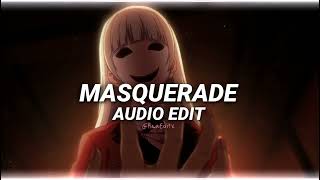 Masquerade  Siouxxie Edit Audio [upl. by Heber206]