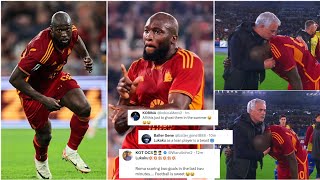 😱🔥 AS ROMA FANS CRAZY REACTIONS TO ROMELU LUKAKUS PENALTY MISS amp STOPPAGE TIME MATCH WINNER [upl. by Reifnnej]