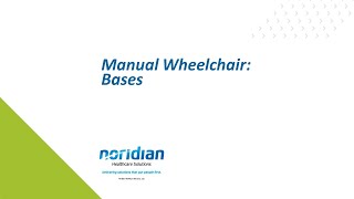 Manual Wheelchair Bases [upl. by Bander]