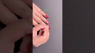 Easy Christmas Nails for you✨🎄💅shorts nails nailart christmas youtubeshorts naildesign [upl. by Carney32]