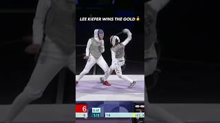 BEHIND THE BACK BLOCK FOR OLYMPIC GOLD 🤺 [upl. by Ainoloppa]