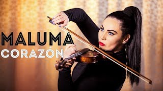 Maluma  Corazón Violin Cover Cristina Kiseleff ft Nego do Borel [upl. by Cynarra]