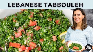 Lebanese Tabbouleh Salad  Great Ramadan Recipe [upl. by Terrie]